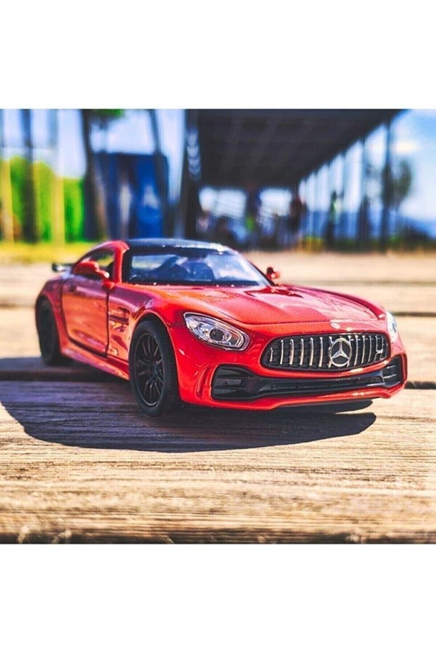 Metal Mercedes Amg Gt R Pull Drop Model Car-Mercedes Brand