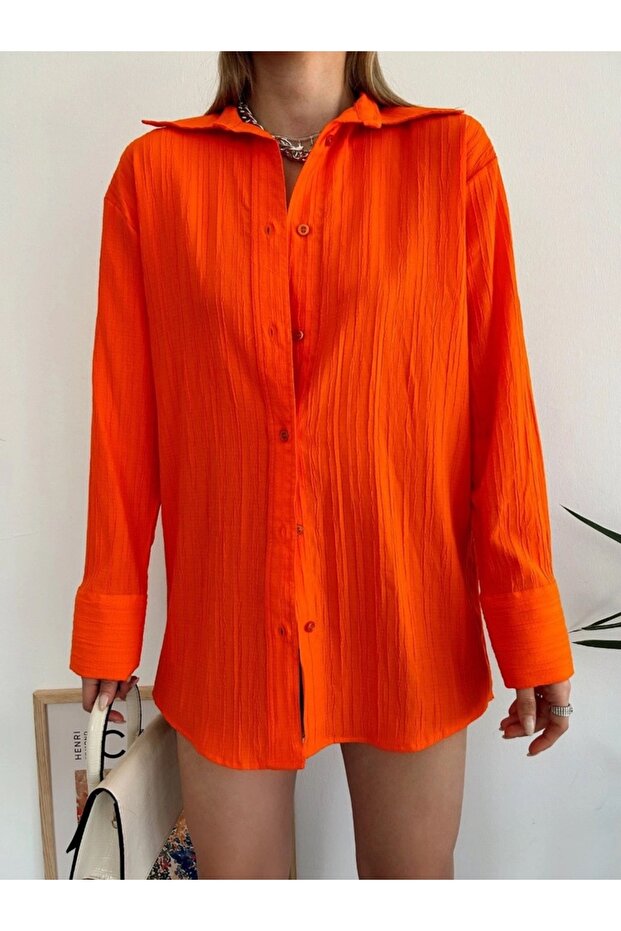 Turuncu gömlek - 2