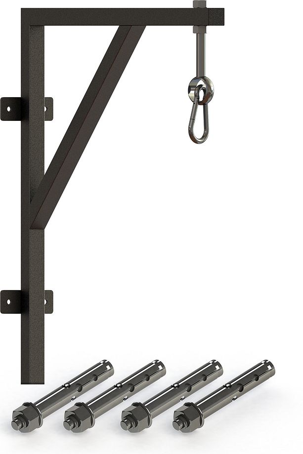 Kum Torbası Askısı Boks Torbası Askı Aparatı Duvar Askısı Boks Standı - 1