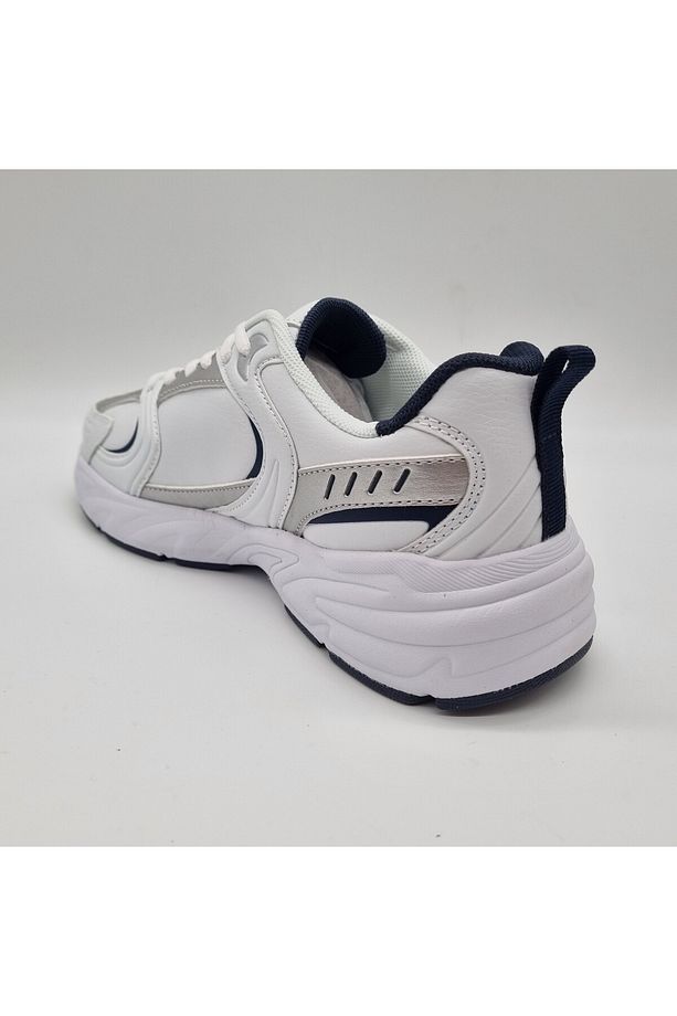 Orijinal Erkek Memory Foam Beyaz Kaydırmaz Taban Koşu Sneaker Spor Ayakkabı - 6