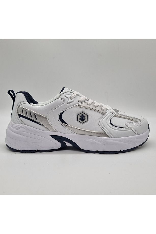 Orijinal Erkek Memory Foam Beyaz Kaydırmaz Taban Koşu Sneaker Spor Ayakkabı - 1
