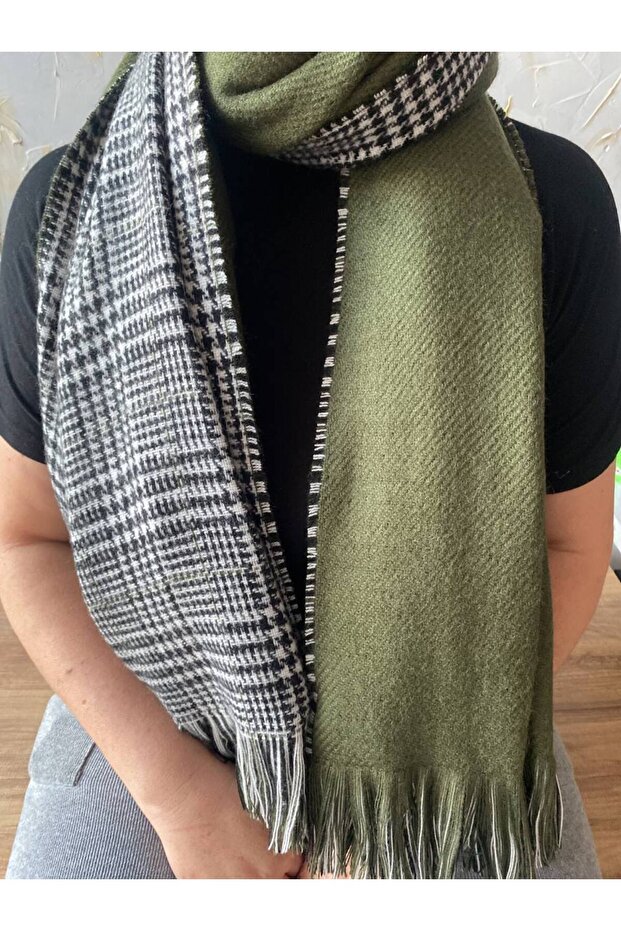 شال سميك مزدوج الجوانب - 3