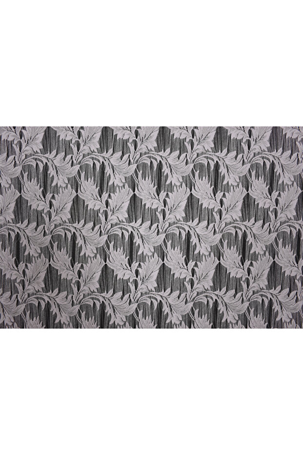 LEAF MODEL WHITE COLOR STRING CURTAIN READY BUTTONS STITCHED STRING CURTAIN 300*270 cm - 4