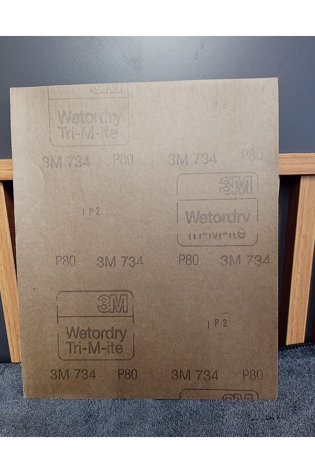 784 ZIMPARA SETİ 3'LÜ SULU&KURU ZIMPARA P80 WESTORDY TRİ-M-İTE - 1