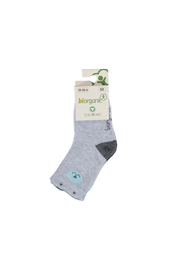 Cute Bear 2 Pack Baby Socks 68378