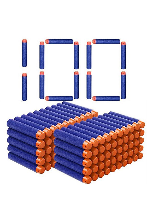 Sünger Mermi 100 Adet Premium Yumuşak Yedek Mermi - 1