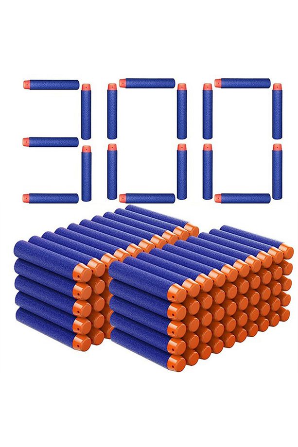 Sünger Mermi 300 Adet Premium Yumuşak Yedek Mermi - 1