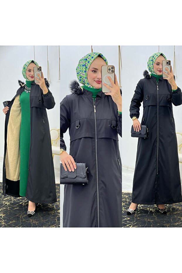 Kürklü Parka / Mont - 1