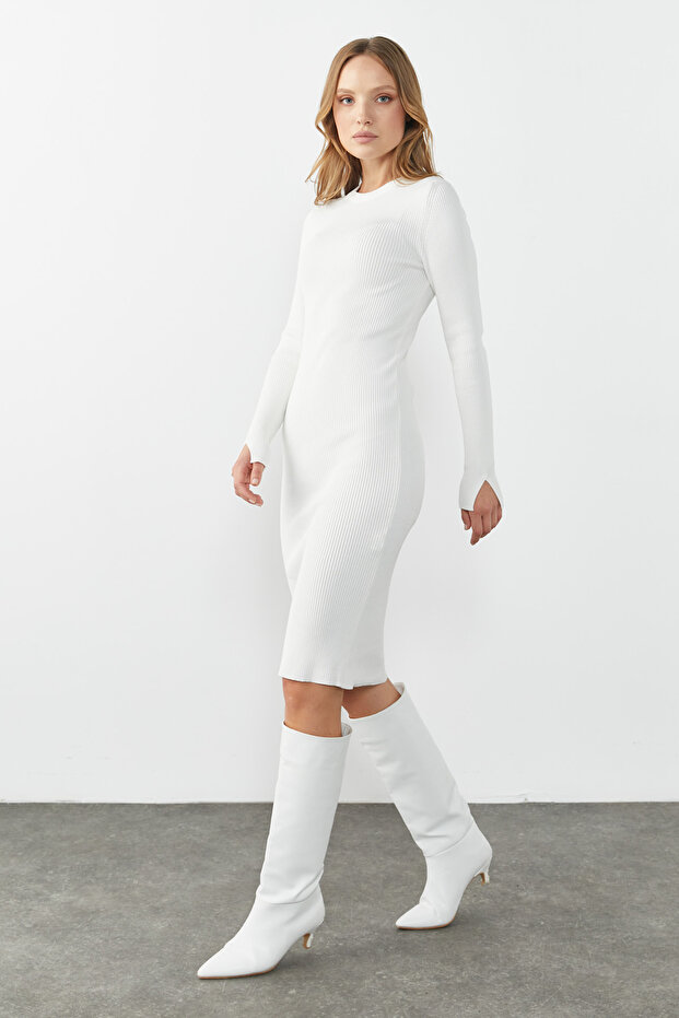 TRIKO ELBİSE EM1143 - 4