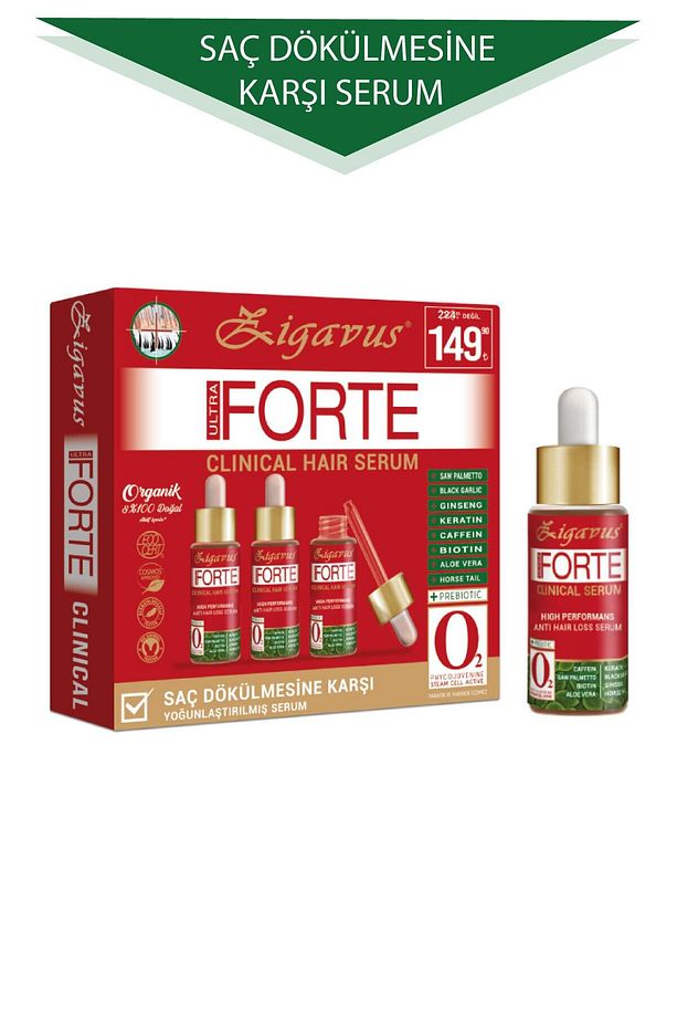 Forte Clinical Saç Dökülmesi Önleyici Serum 3 x 33 ml 8699349130206 - 3
