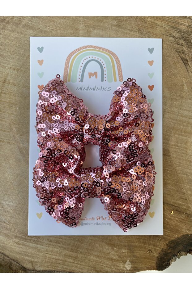 Parlak Pullu Party Çorap Ve Toka Set - 4