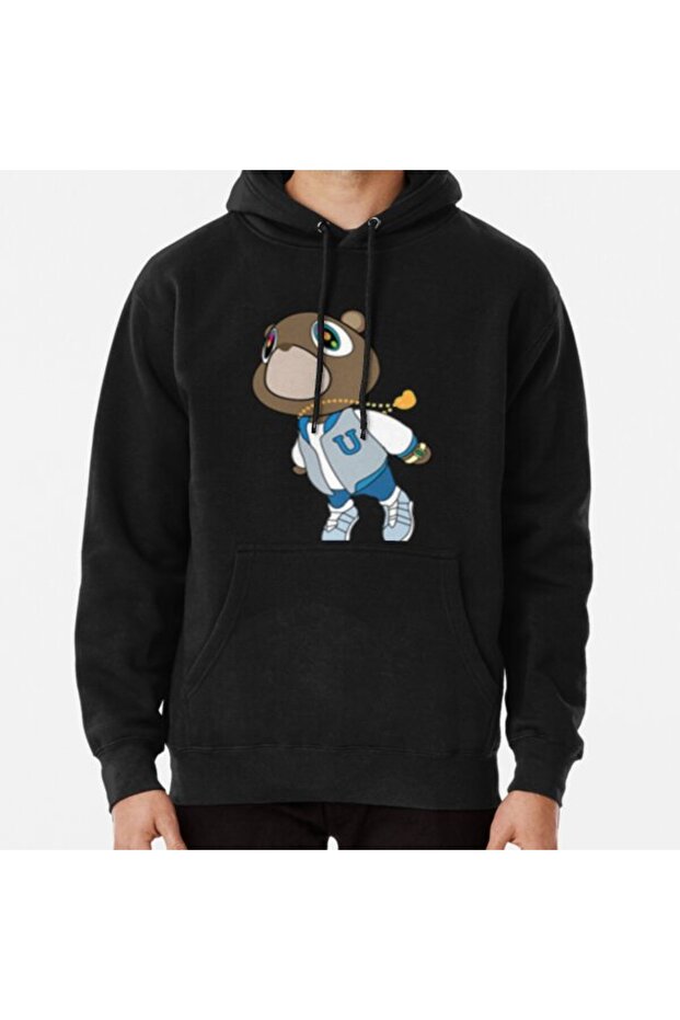 Kanye West Graduation Bear Classic Printed Sweatshirt Hoodie