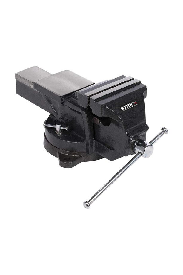 Pro Staxx 150mm Dövme Çelik Tezgah Mengene 360" Dönerli Taban - 1