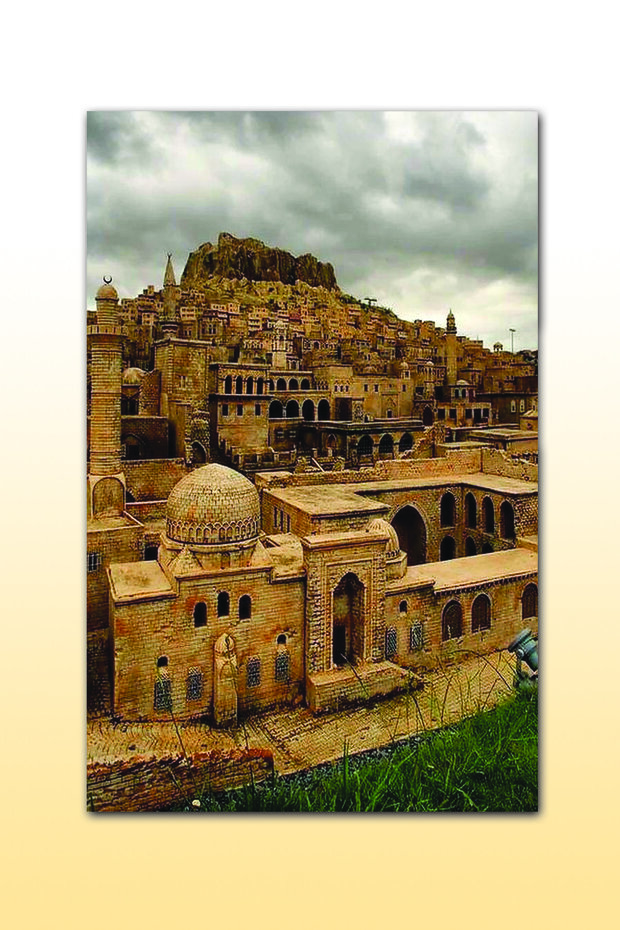 Ahşap Tablo Mardin - 1