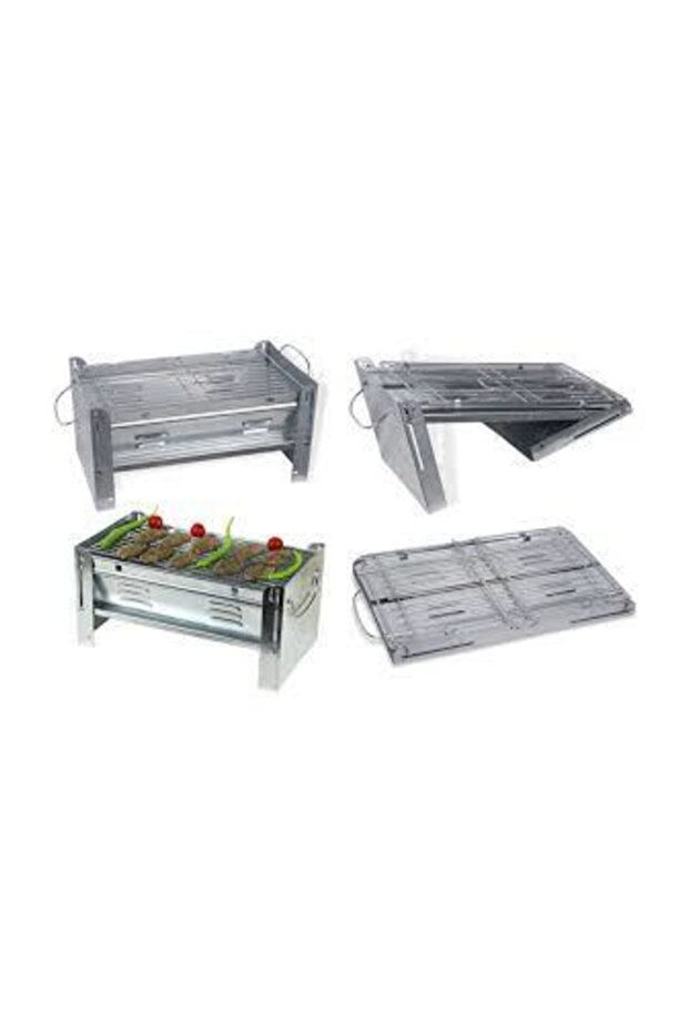 Katlanır Galvaniz Mangal - 5
