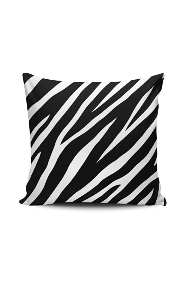 غطاء وسادة مطبوع رقميًا بنمط حمار وحشي - 1