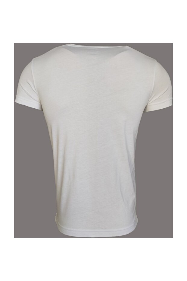 Unisex Basic T-shirt Λευκό - 2