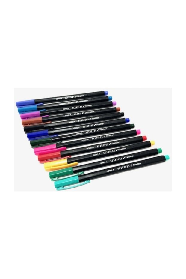 Hexaplus Fine Liner 12 Renk Set
