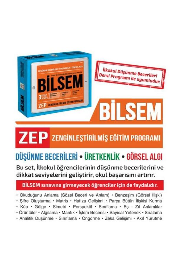 Bilsem Hazırlık Seti Yükselen Zeka - 8