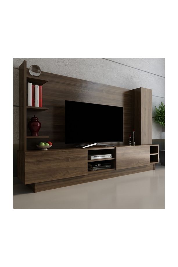 Manhattan Tv Ünitesi X2034-1 Ceviz Renk - 1