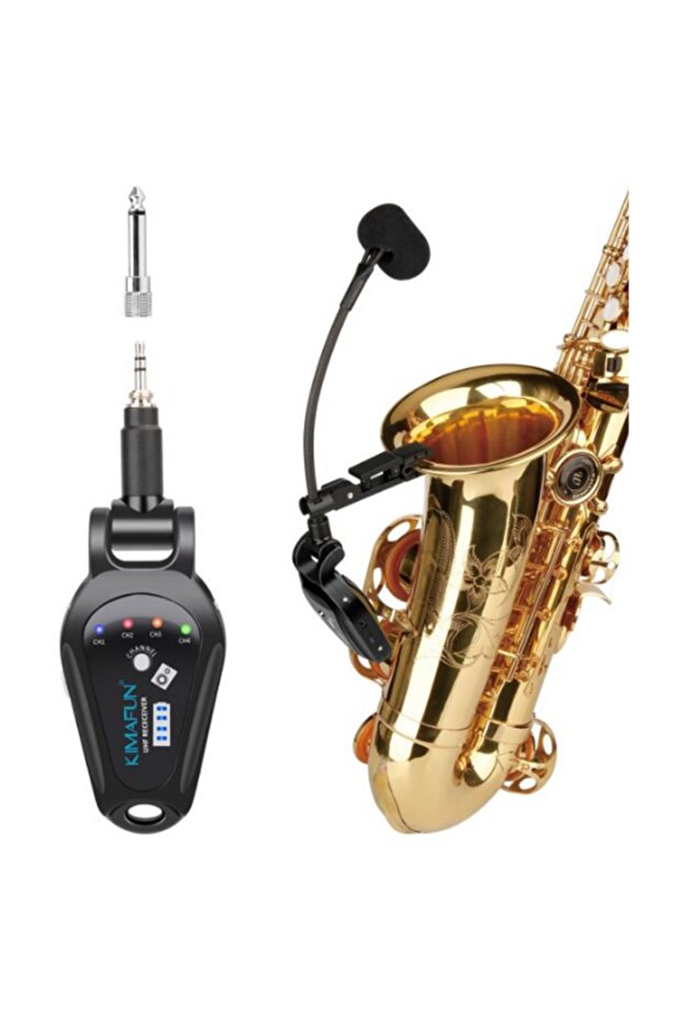 Wıreless Saksafon Ve Trompet Uhf Mikrofonu Km-u308a - 1