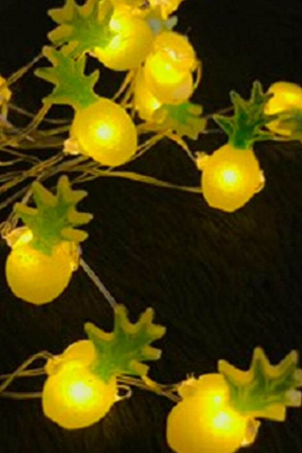 Ananas Gümüş Tel Led GE3185 - 3