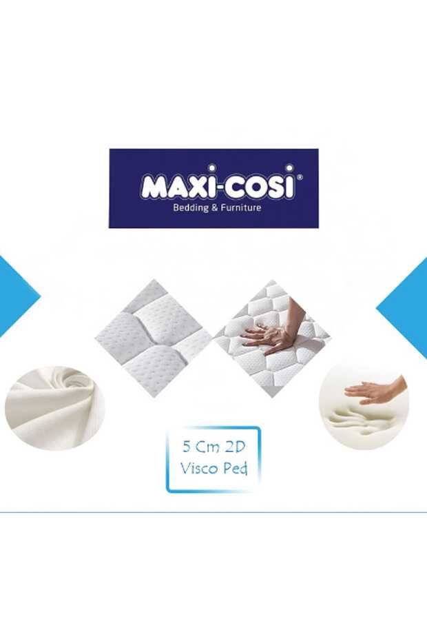 Maxi-Cosi 60x120 Cotton Ortopedik Yatak Şiltesi Visco Yatak Pedi - 3