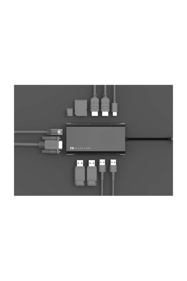 Type-c Vga Hdmı Ethernet Dönüştürücü 2xhdmı 4k Full Hdgörüntü Mfı Sertifikalı Orj.veri Hızı - 4