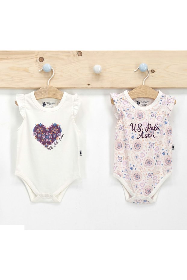 Us Polo Baby Girl 2-Piece Athlete Body