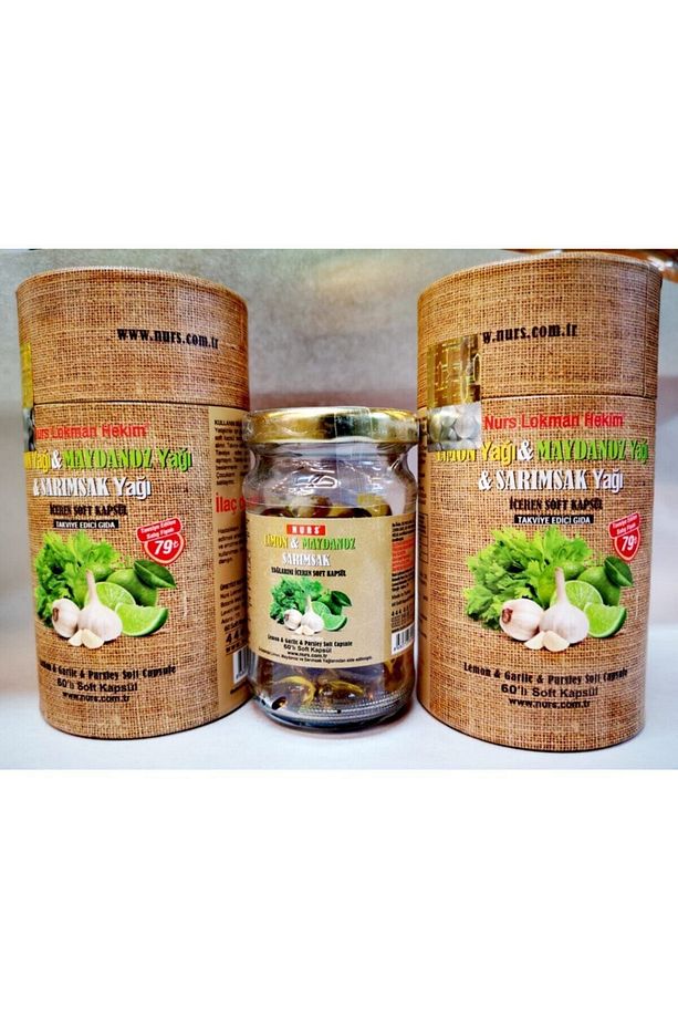 2 Adet Limon Maydanoz Sarımsak Yağı Kürü - 3