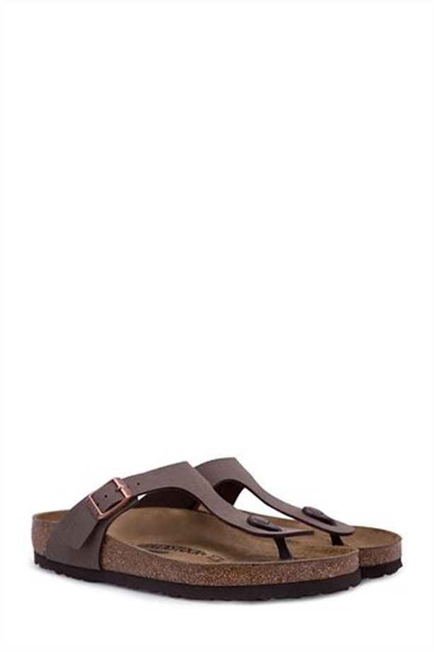 Gizeh Mocha Kahve Rengi Parmak Arası Terlik 43751 V5 - 6