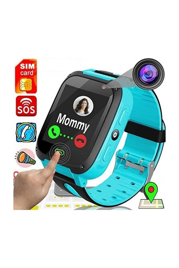 Akıllı Saat - Çocuk Takip Saati - Gps - Sim Kartlı Arama- Kameralı - 4