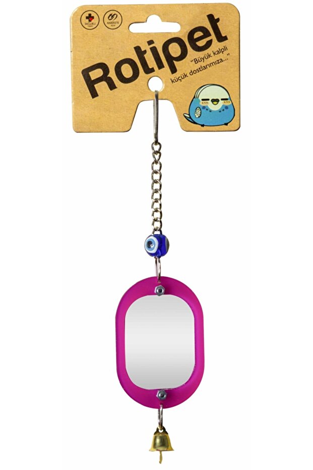 مرآة متوسطة الحجم بإطار أكريليك - 3