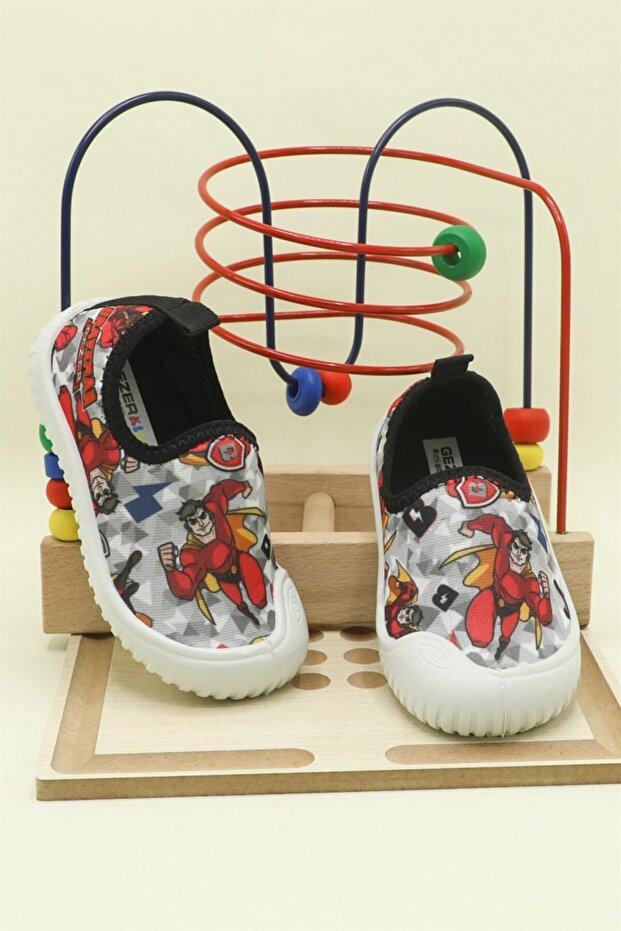 3142 Children's Linen Shoes