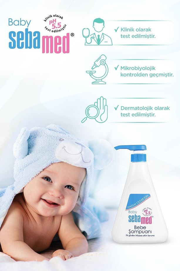 Sebamed Bebek Banyo Seti Şampuan + Sabun - 6
