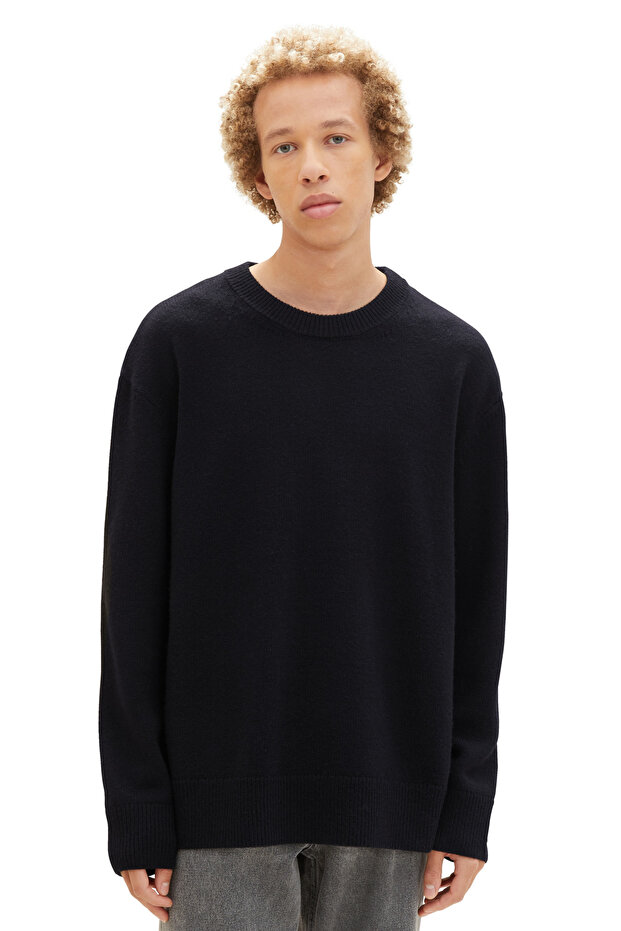 Pánský svetr černý - 5