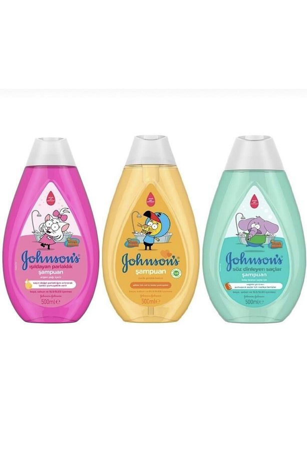 Johnsons Baby Bebek Şampuanı 500 Ml 3 Lü Set - 1
