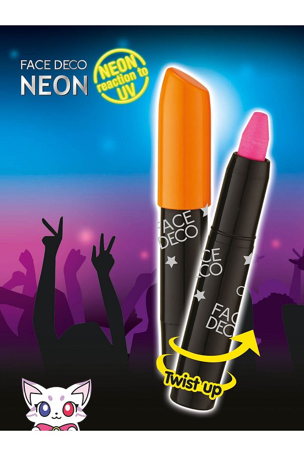 Neon Gece Parlayan Yüz Boyası - 3lü Set - 3