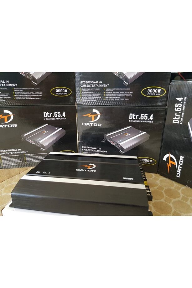Dtr.65.4 Model 3000 W 4 Kanak 4x65 Rms Anfi - 3