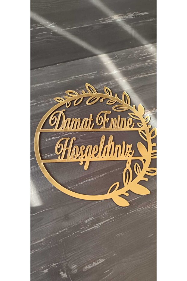 Damat Evi Kapı Süsü 30 cm - 1