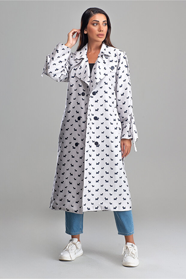 nidal oversize trençkot - 1