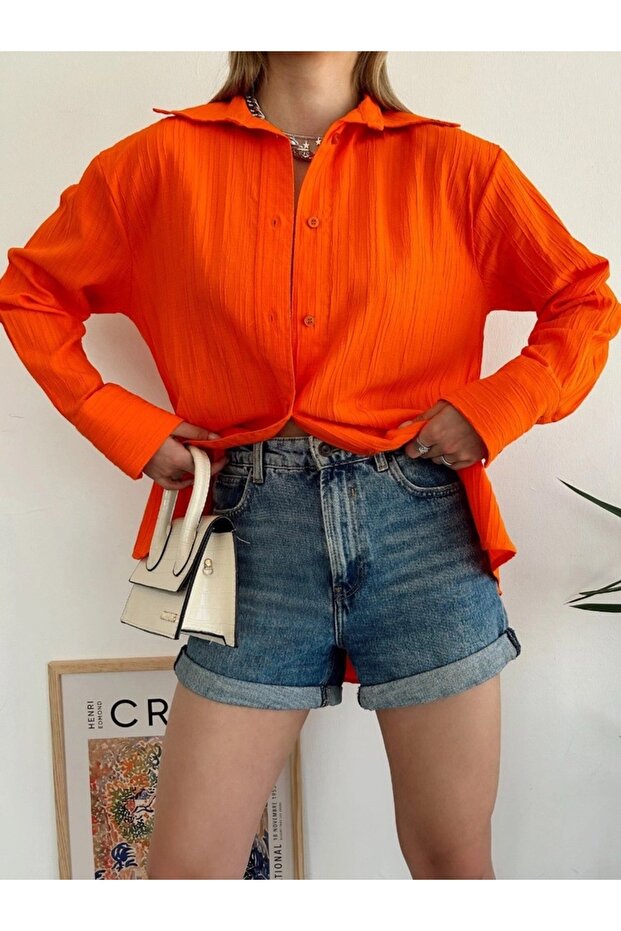 Turuncu gömlek - 3