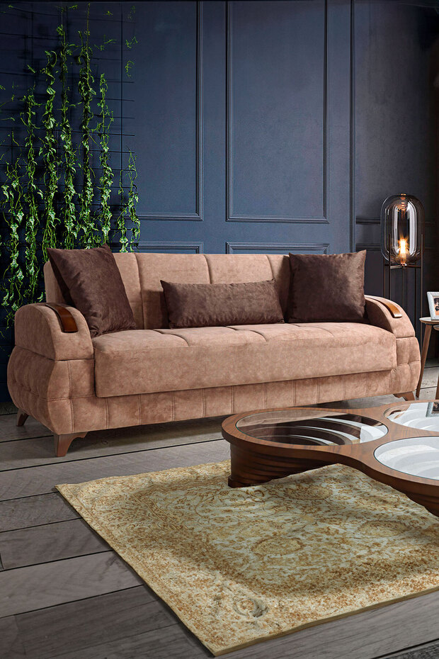 Diva Çekyatlı Üçlü Kanepe Çekyat - 2