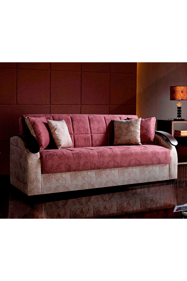 Parma Çekyatlı Üçlü Kanepe Çekyat - 2