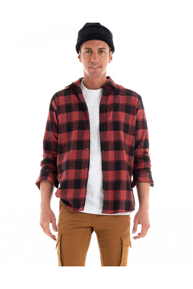 JJPLAIN FALL BUFFALO SHIRT - 1