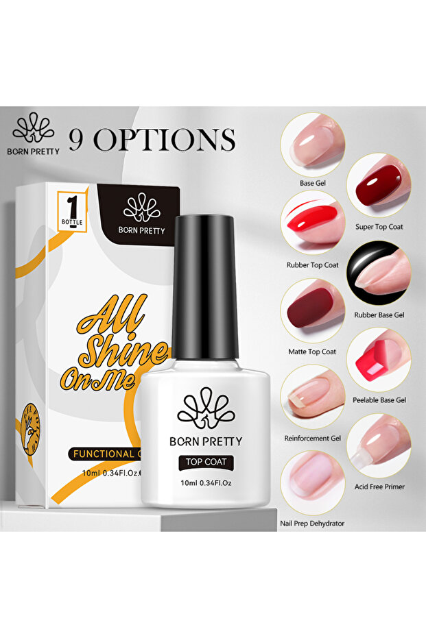 NEW RUBBER TOP COAT 10ML
