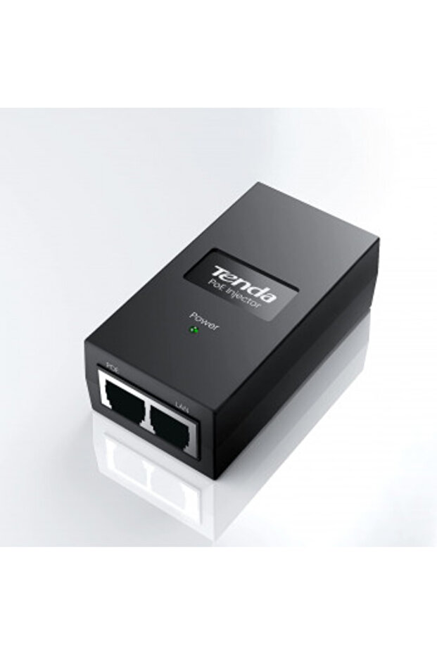 POE15F 10/100 ميجابت في الثانية POE INJECTOR 802.3 AF/AT