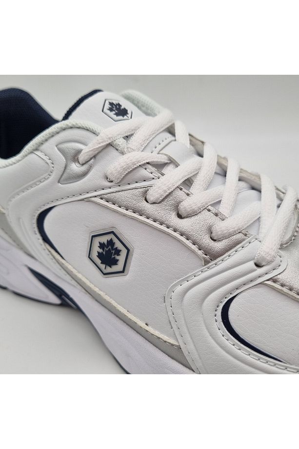 Orijinal Erkek Memory Foam Beyaz Kaydırmaz Taban Koşu Sneaker Spor Ayakkabı - 5