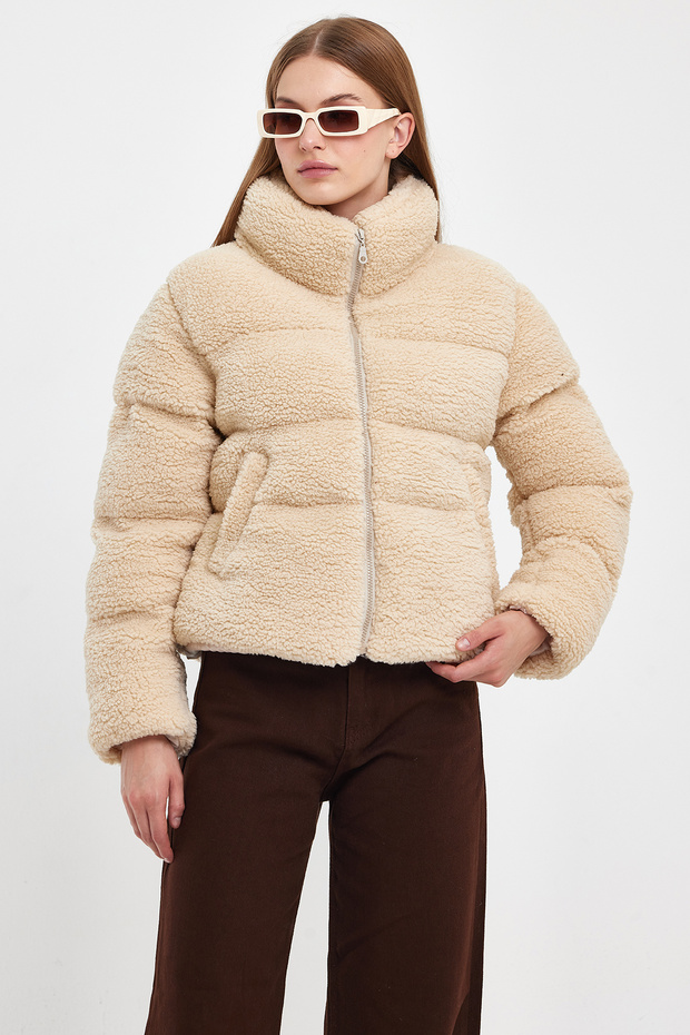 Plush Inflatable Jacket - 1