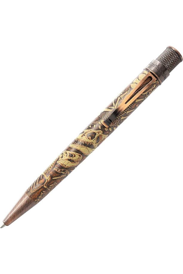 Retro 1951 Smithsonian Collection Dino Fossil Rollerball Pen - 1